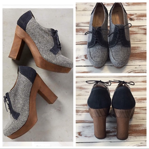 Anthropologie Shoes - NWOB Cubanas Agua Oxford Platform